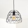 Hajom Hanger Zwart, 1-licht