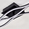 Flow Plafondlamp LED Zwart, 3-lichts