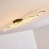 Flow Plafondlamp LED Zwart, 3-lichts