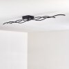 Flow Plafondlamp LED Zwart, 3-lichts