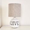 Seon LOVE Tafellamp Wit, 1-licht