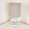 Seon LOVE Tafellamp Wit, 1-licht