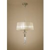 Mantra TIFFANY Hanglamp Bruin, 3-lichts