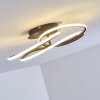 Belgorod Plafondlamp LED Zwart, 1-licht