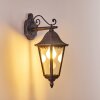 Lignac Buiten muurverlichting Zwart, Zilver, 1-licht
