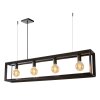 Lucide THOR Hanglampen Grijs, 4-lichts