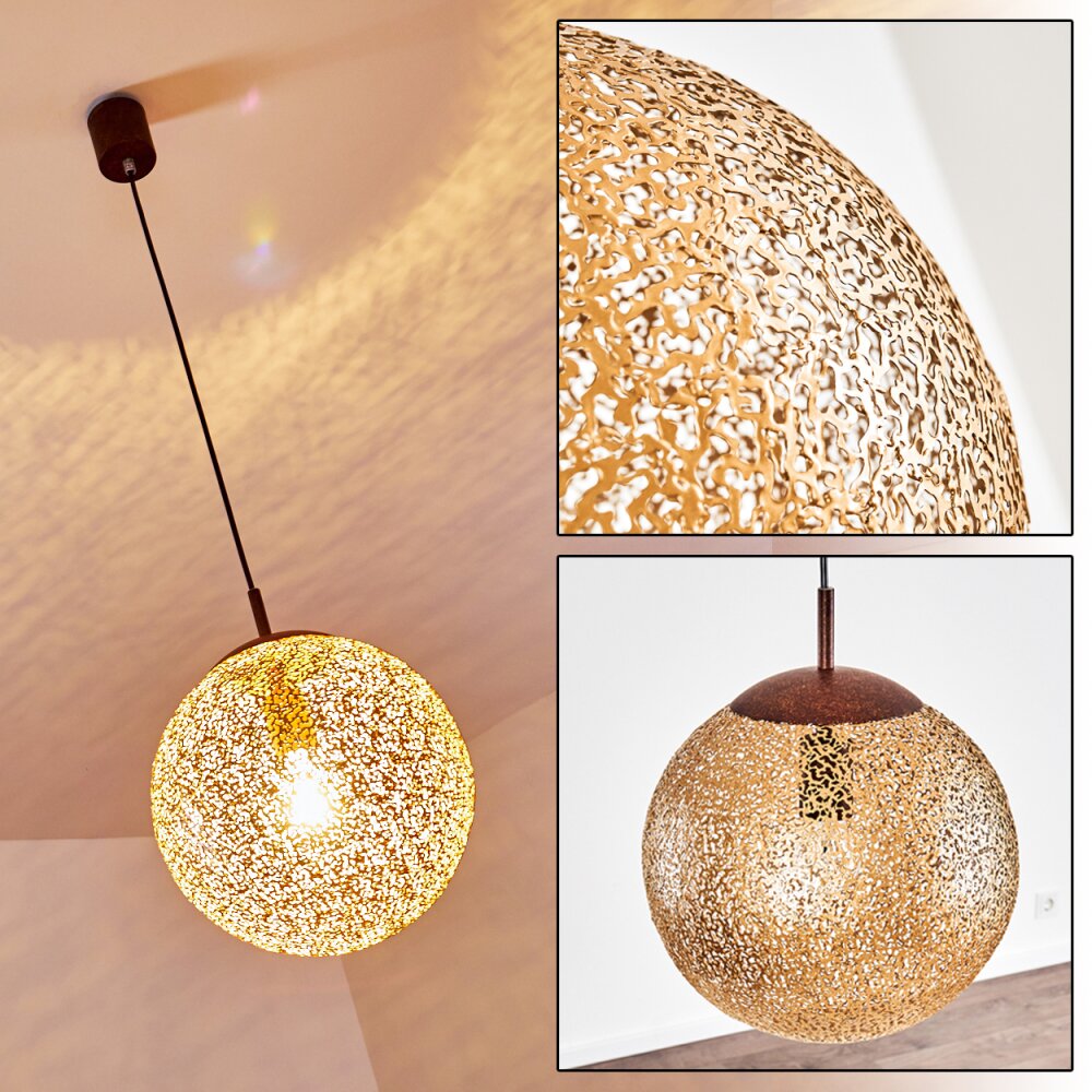 Virga Hanglamp Roest, 1-licht main product photo