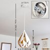 Corraleja Hanger Goud, Wit, 1-licht