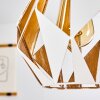 Corraleja Hanger Goud, Wit, 1-licht