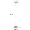 Steinhauer Zenith Staande lamp LED roestvrij staal, 1-licht