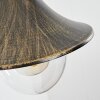 Elgin Buiten muurverlichting Zwart-Goud, 1-licht