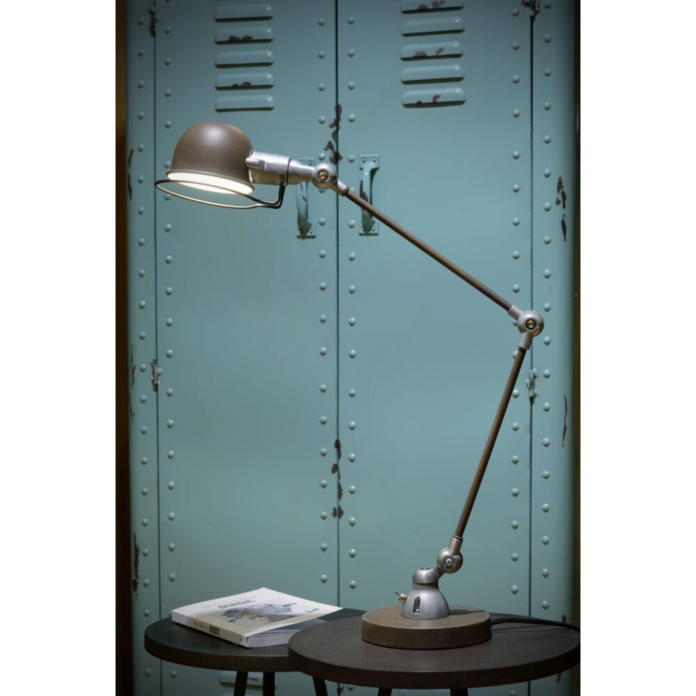 Lucide HONORE Bureaulamp Roest, 1-licht main product photo