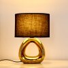 Morcote Tafellamp Goud, 1-licht