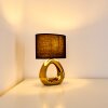 Morcote Tafellamp Goud, 1-licht
