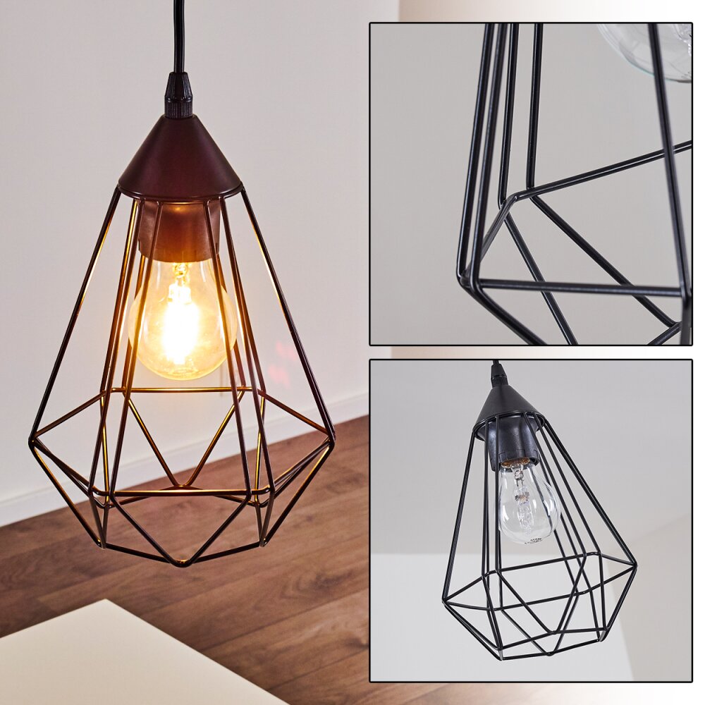 Cenova Hanger Zwart, 1-licht main product photo