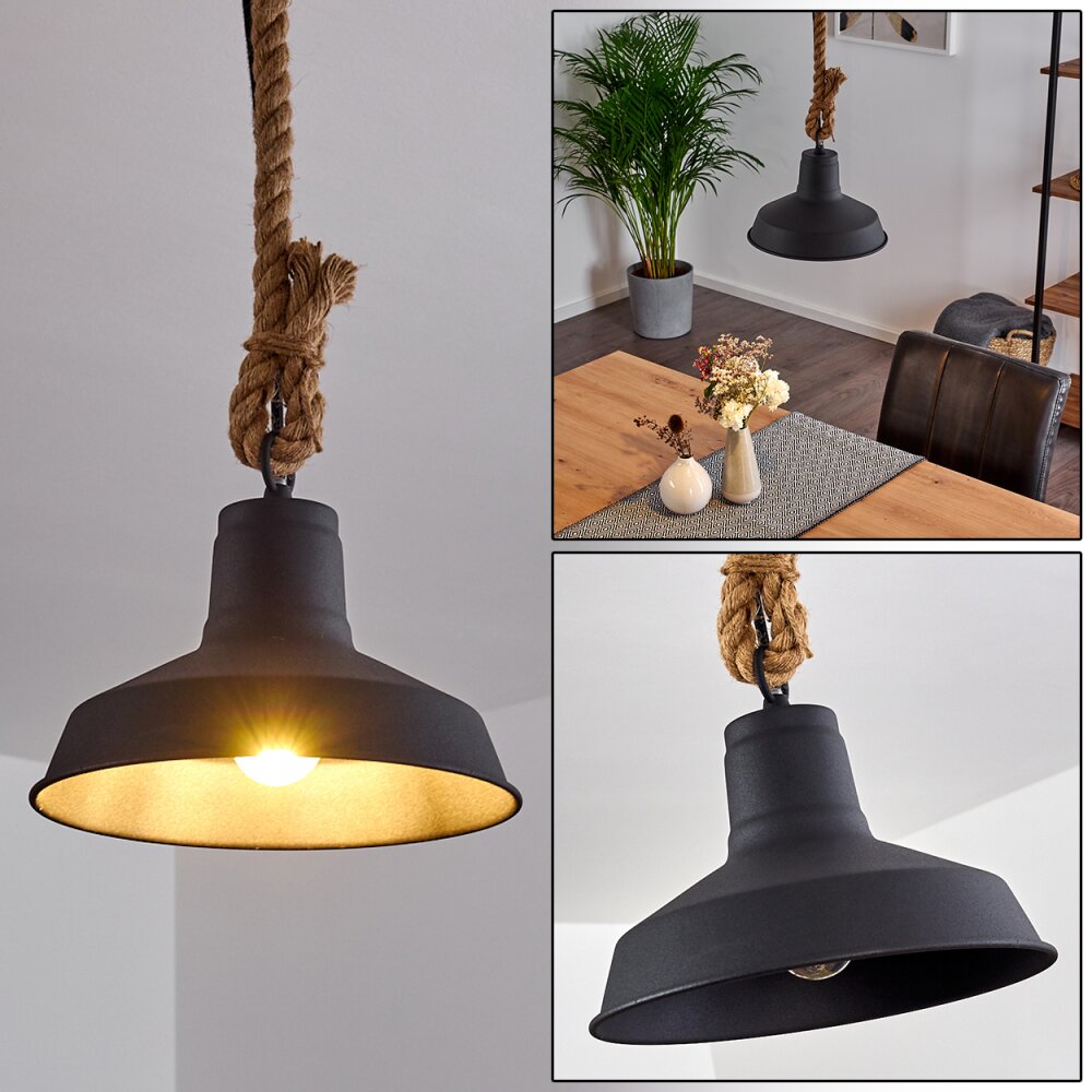 Midland Hanger Bruin, Zwart, 1-licht main product photo