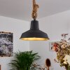 Midland Hanger Bruin, Zwart, 1-licht