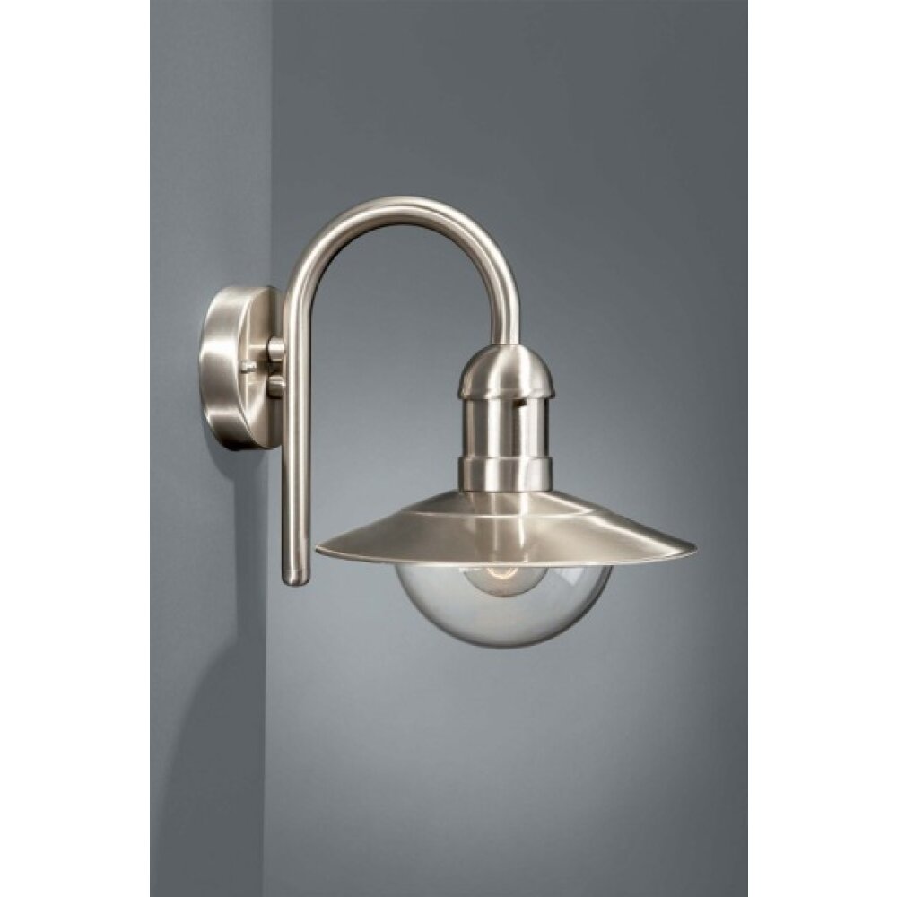 Elima Buiten muurverlichting roestvrij staal, 1-licht main product photo