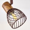 Arjen Plafondlamp Bruin, Roest, 4-lichts