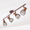 Arjen Plafondlamp Bruin, Roest, 4-lichts