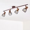 Arjen Plafondlamp Bruin, Roest, 4-lichts