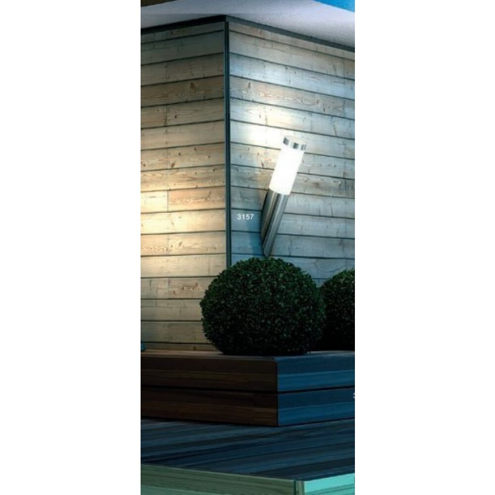 Globo BOSTON Buitenlamp roestvrij staal, 1-licht main product photo