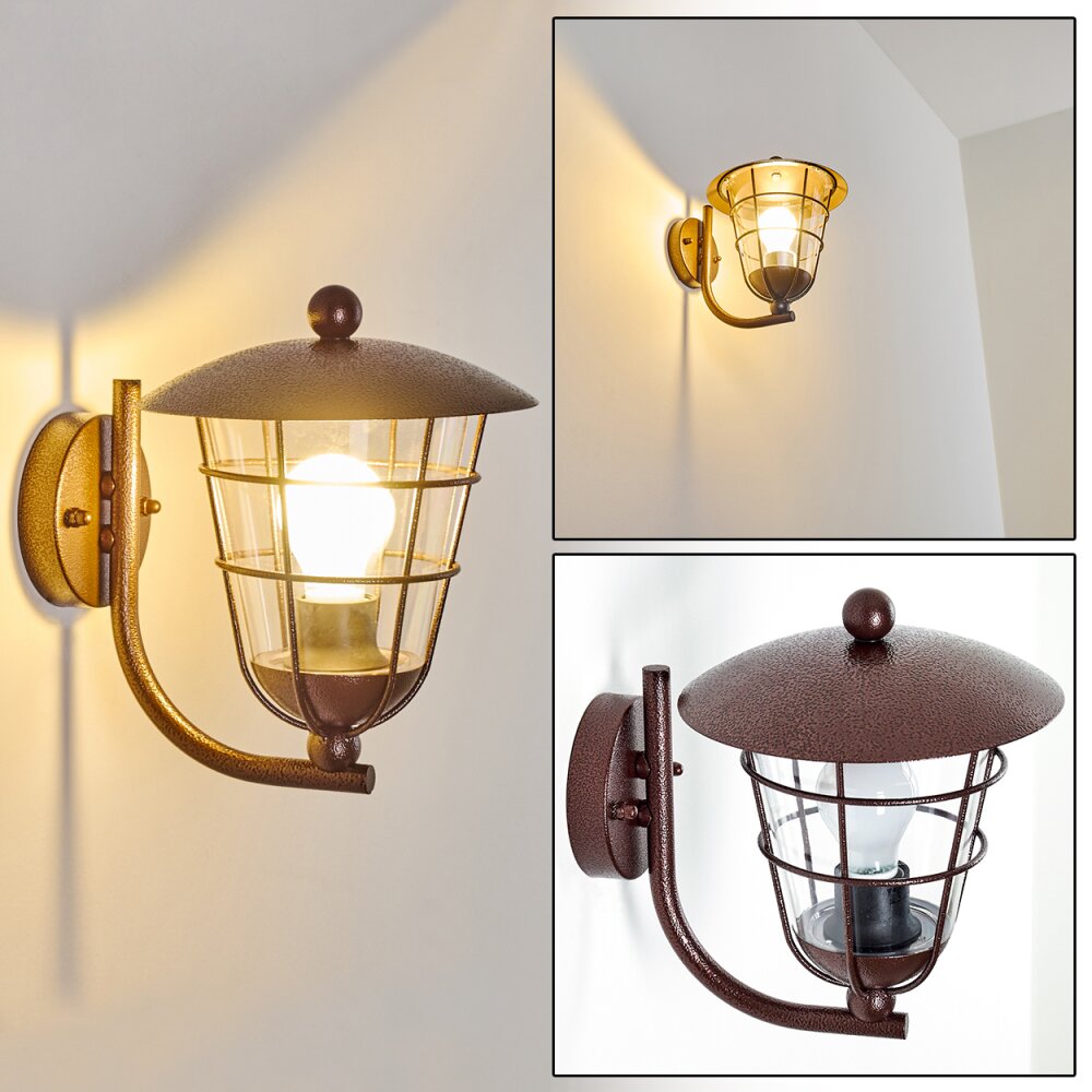Sonvil Buiten muurverlichting Bruin, 1-licht main product photo