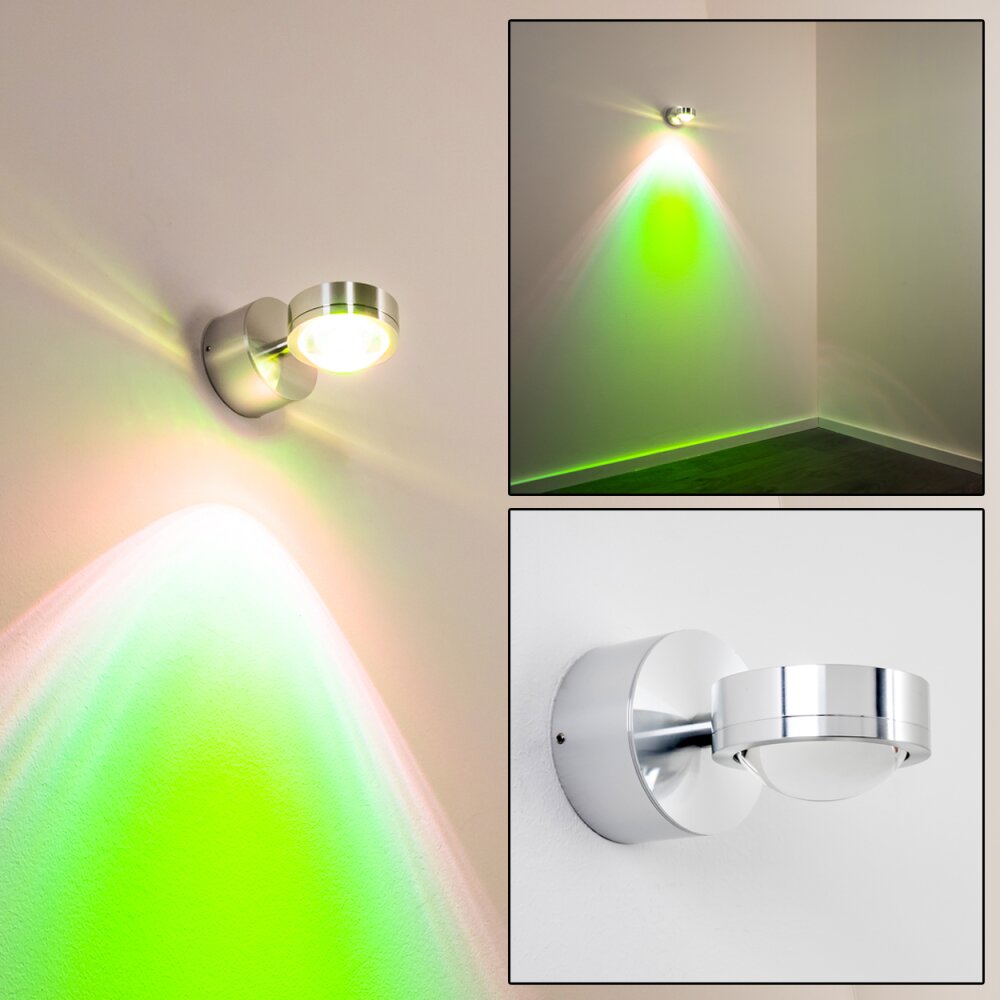 Harare Muurlamp LED Aluminium, 1-licht main product photo