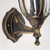 Ribadeo Buiten muurverlichting Zwart-Goud, 1-licht