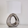 Morcote Tafellamp Chroom, 1-licht