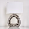 Morcote Tafellamp Chroom, 1-licht