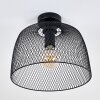 Moholm Plafondlamp Zwart, 1-licht
