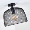 Moholm Plafondlamp Zwart, 1-licht