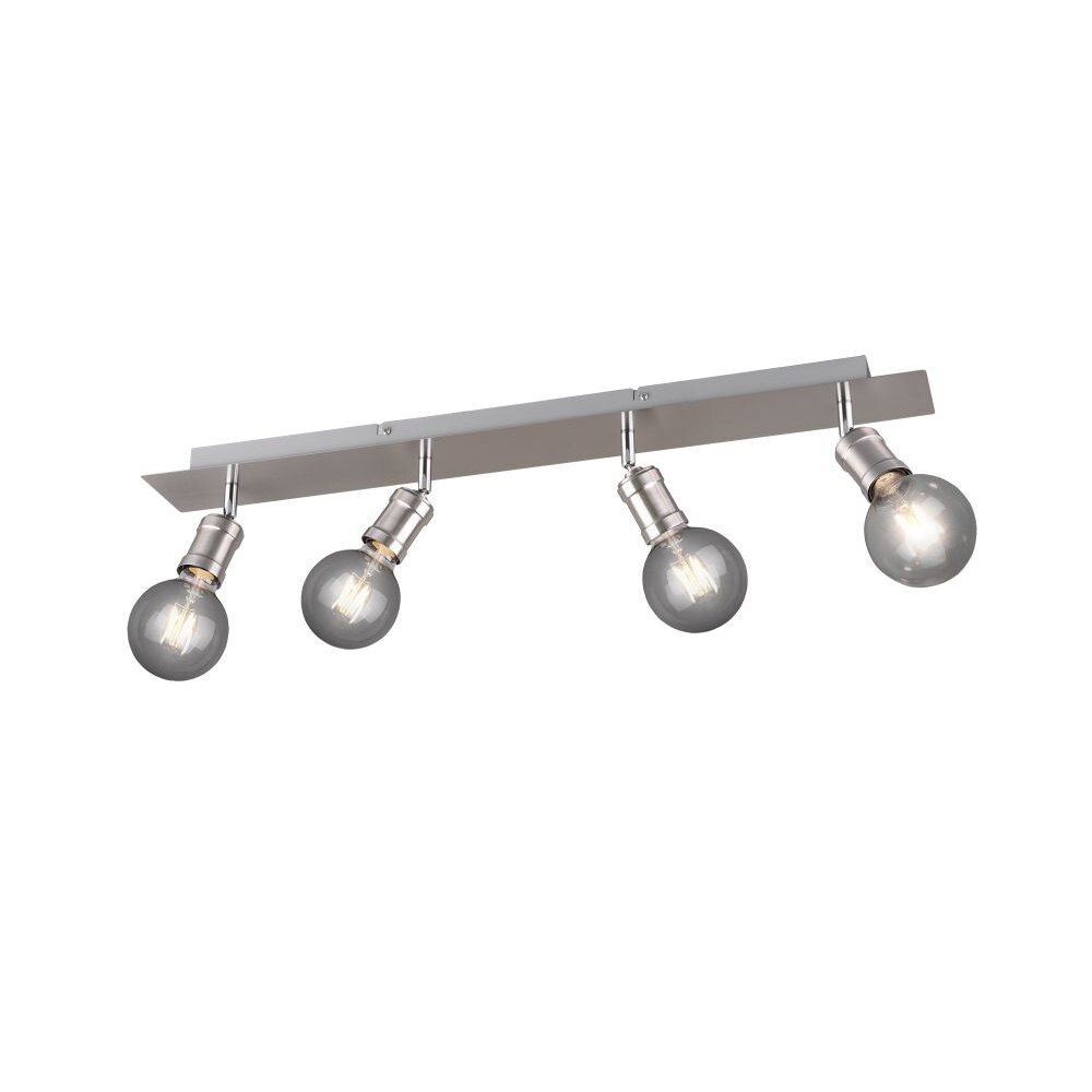 Trio CARL Spotlamp Nikkel mat, 4-lichts main product photo