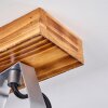 Berkeley Plafondlamp Donkerbruin, Gegalvaniseerd, 2-lichts