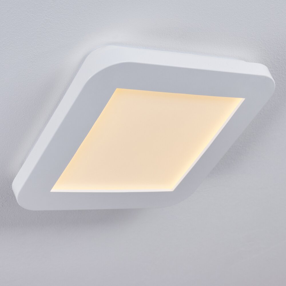 Siguna Plafondlamp LED Wit, 1-licht