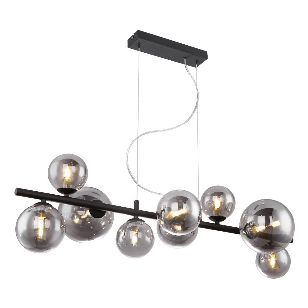 Globo JONDA Hanger LED Zwart, 9-lichts main product photo
