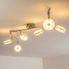 Donot Plafondlamp LED Nikkel mat, 6-lichts