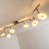 Donot Plafondlamp LED Nikkel mat, 6-lichts