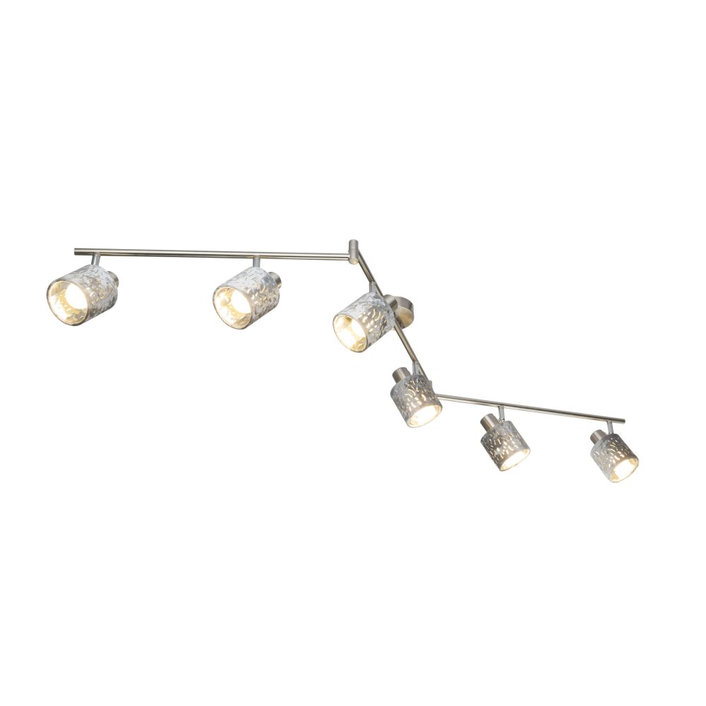 Globo ALYS Plafondlamp Nikkel mat, 6-lichts main product photo