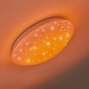 Norton Star Plafondlamp LED Wit, 1-licht, Afstandsbediening, Kleurwisselaar