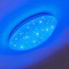 Norton Star Plafondlamp LED Wit, 1-licht, Afstandsbediening, Kleurwisselaar