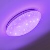 Norton Star Plafondlamp LED Wit, 1-licht, Afstandsbediening, Kleurwisselaar