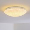 Norton Star Plafondlamp LED Wit, 1-licht, Afstandsbediening, Kleurwisselaar