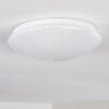 Norton Star Plafondlamp LED Wit, 1-licht, Afstandsbediening, Kleurwisselaar