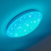 Norton Star Plafondlamp LED Wit, 1-licht, Afstandsbediening, Kleurwisselaar