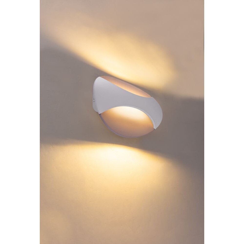 Globo ALEXANDRA Muurlamp LED Wit, 1-licht