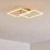 Colombero Plafondlamp LED Zilver, 2-lichts, Afstandsbediening