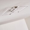 Colombero Plafondlamp LED Zilver, 2-lichts, Afstandsbediening