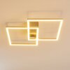 Colombero Plafondlamp LED Zilver, 2-lichts, Afstandsbediening